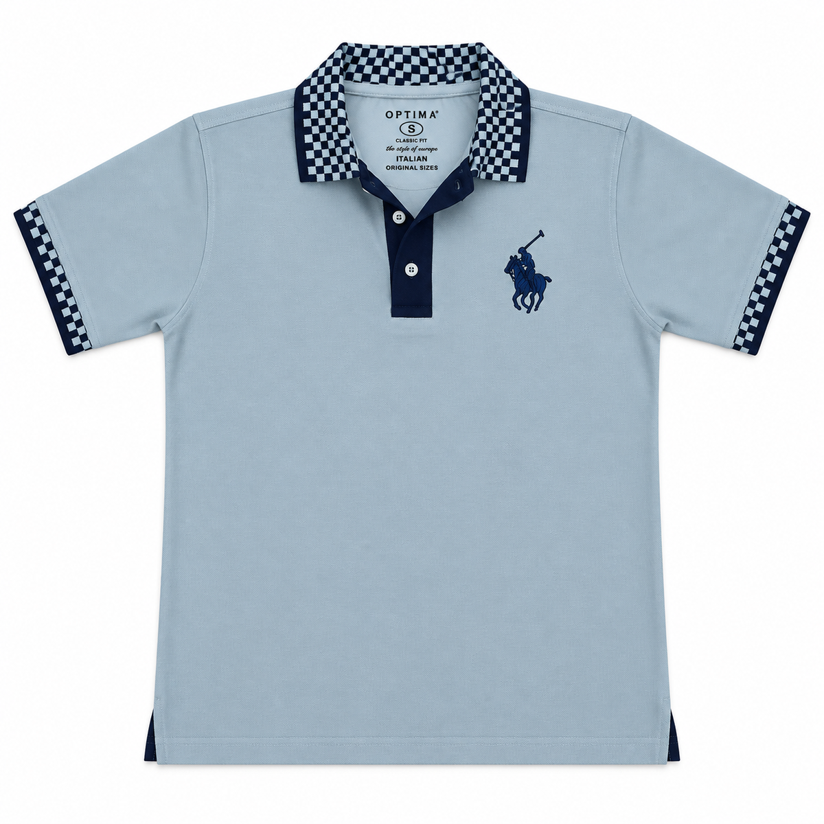 Optima Checkered Polo