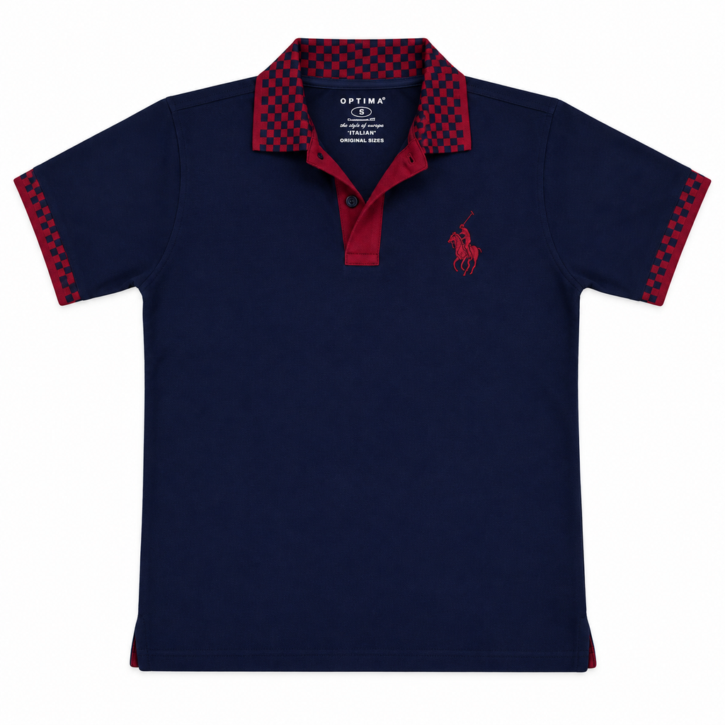 Optima Checkered Polo