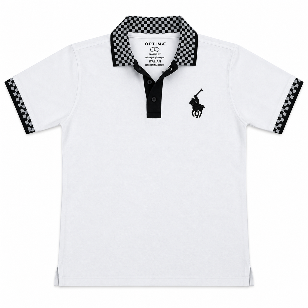 Optima Checkered Polo