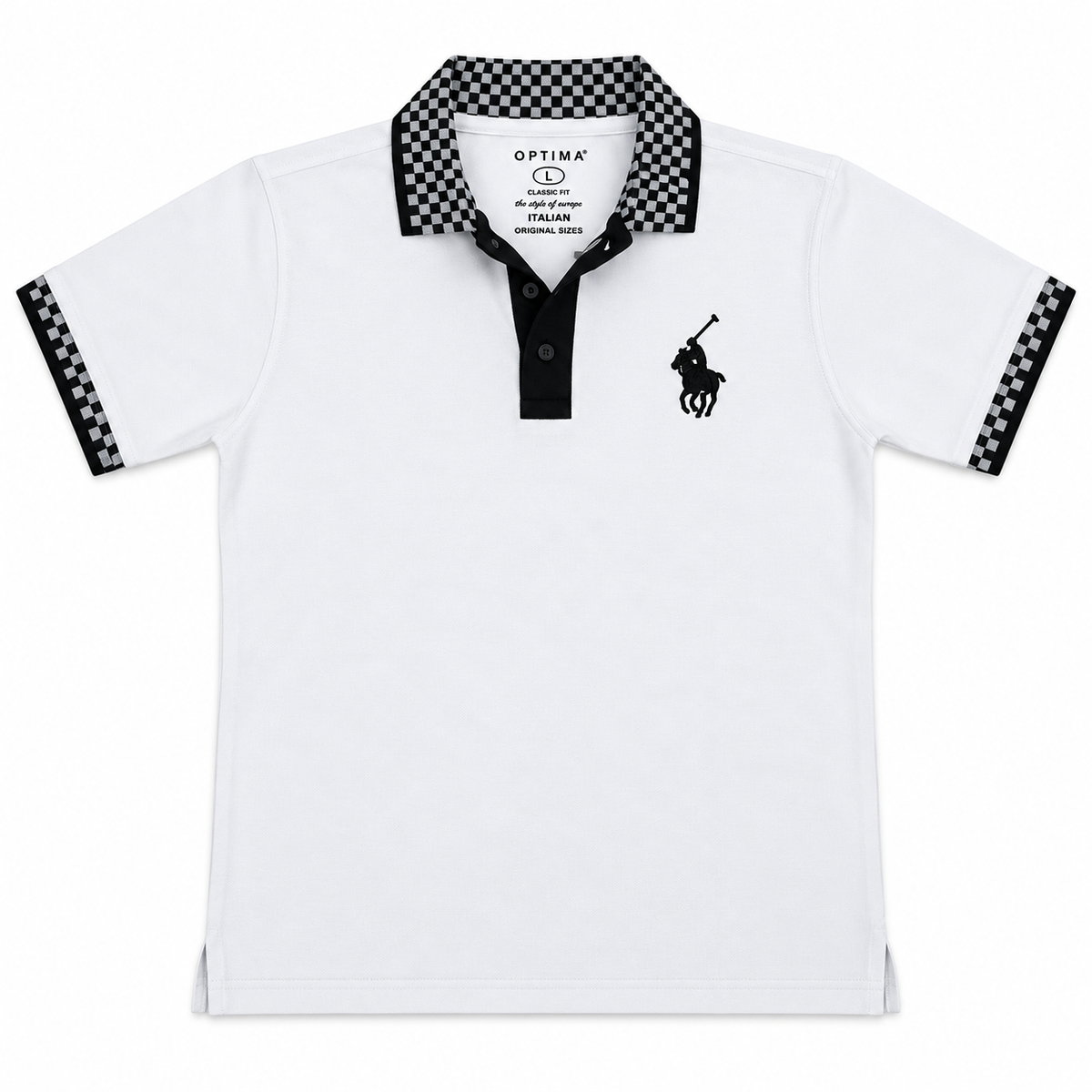Optima Checkered Polo