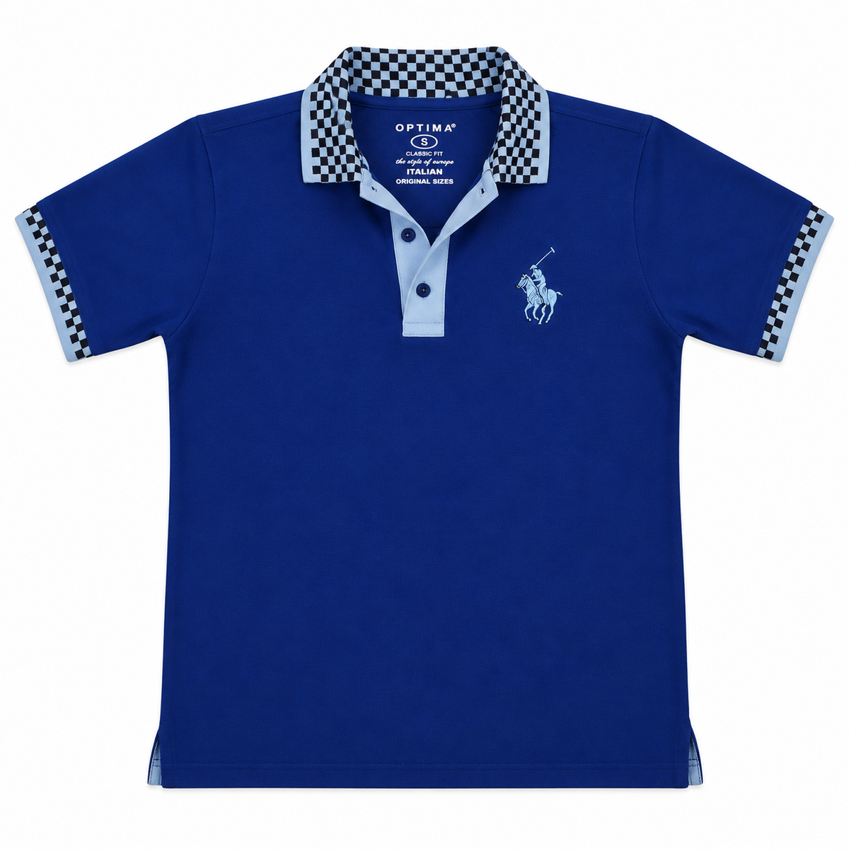Optima Checkered Polo