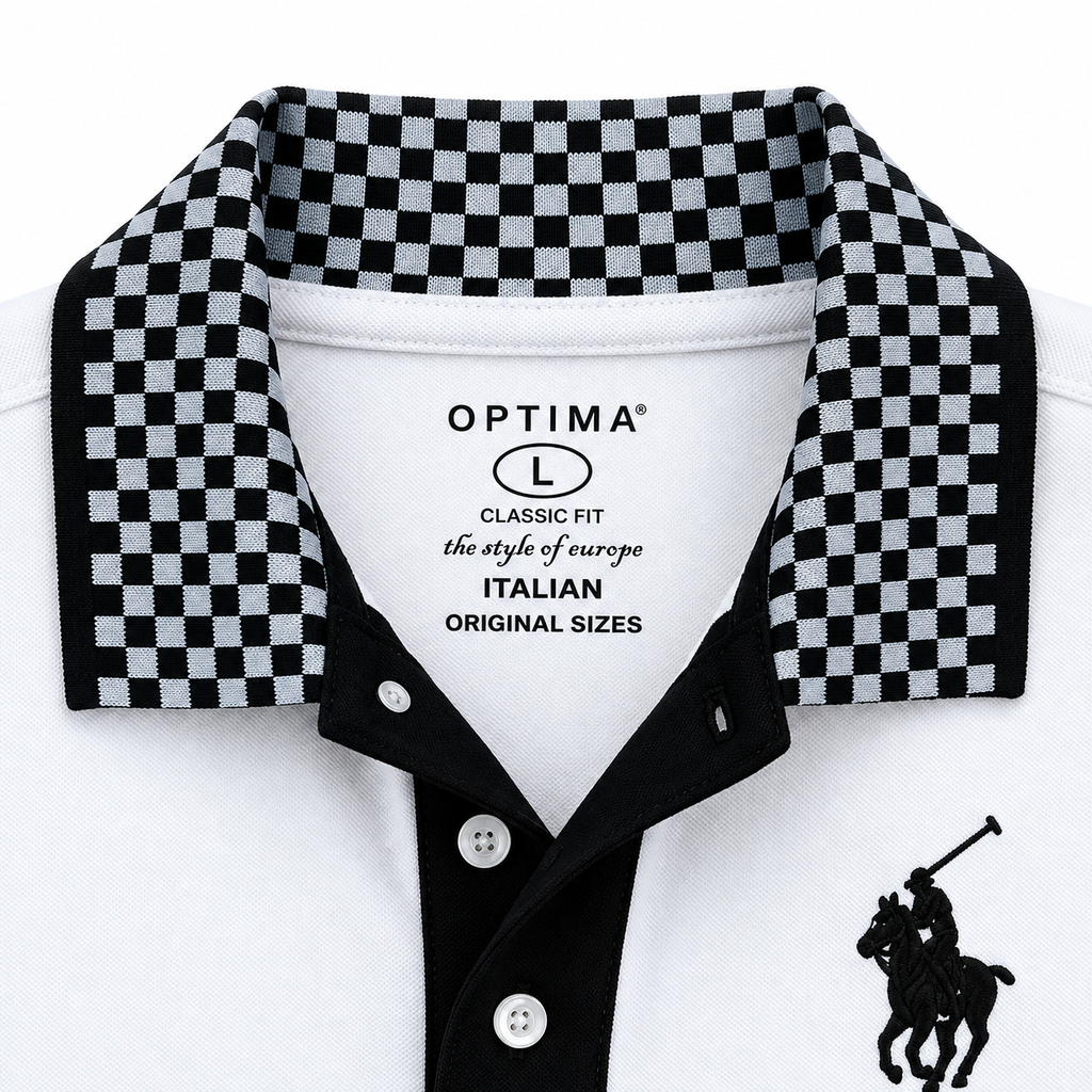 Optima Checkered Polo