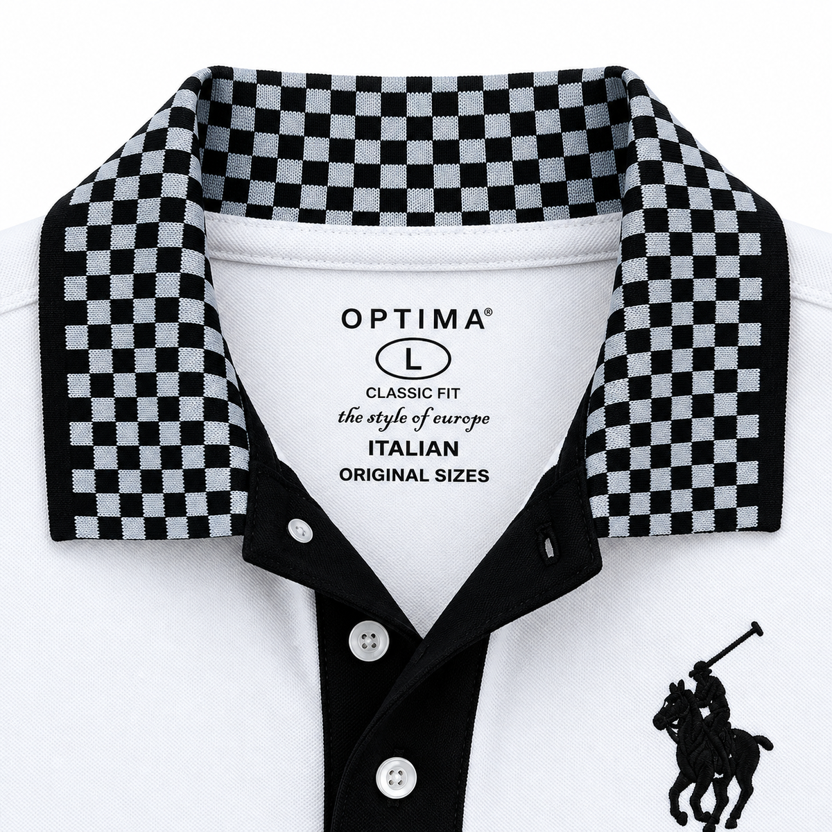 Optima Checkered Polo